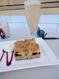 Close-up of drink on table