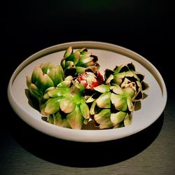 Close-up of salad in bowl