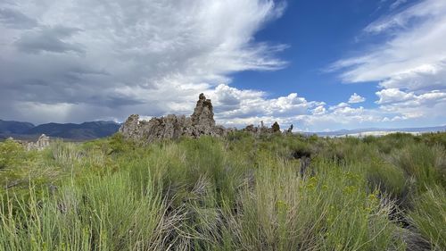 Panoramic view of landscape against sky