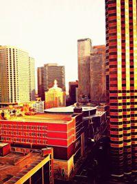 View of buildings in city