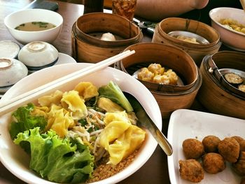 Close-up of food in bowl