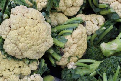 Close-up of vegetables for sale at market stall