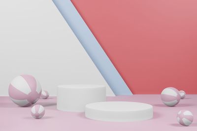 High angle view of multi colored pencils on table