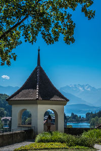 Motive from thun city at thunersee, switzerland