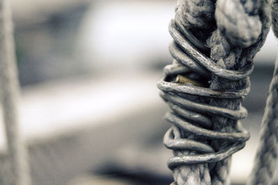 Close-up of rope