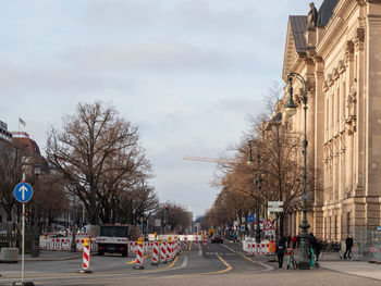 People on street