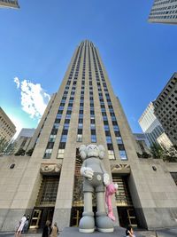 Low angle view of building against sky