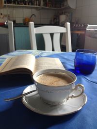 Close-up of coffee cup