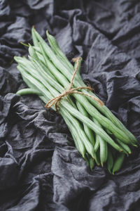 High angle view of vegetables