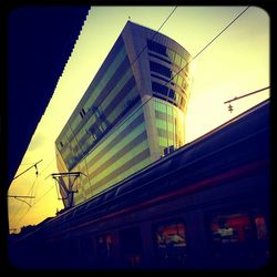 Low angle view of building against sky