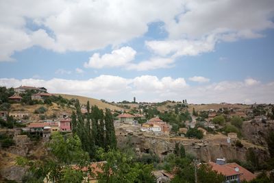 View of cityscape against sky