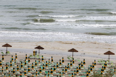 Scenic view of beach
