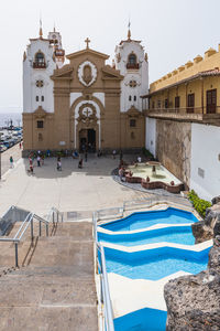 View of built structures