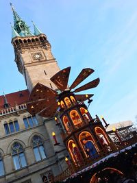 Low angle view of cathedral