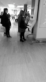 Woman standing in store