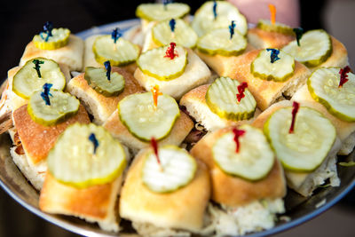 Close-up of food in plate