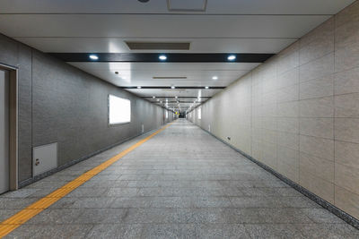Illuminated subway