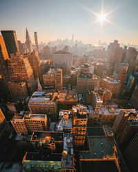 Cityscape against sky