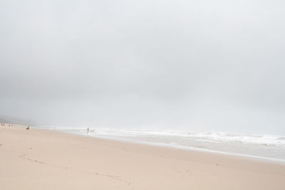 Scenic view of beach