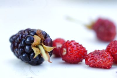 Close-up of strawberries