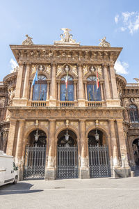 The beautiful theather of catania