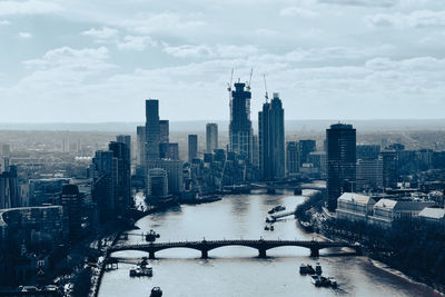 Views from the london eye