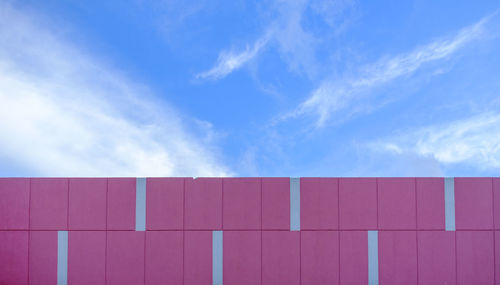 Low angle view of building against sky