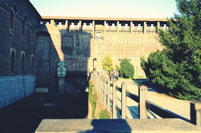 View of built structure