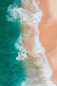 Aerial view of beach