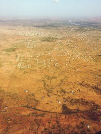 Aerial view of landscape