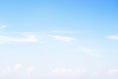 Low angle view of clouds in sky