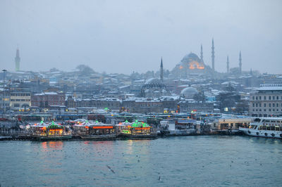 Istanbul under snow