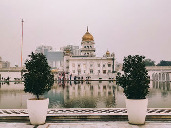 A view of bangla sahib gurudwara 