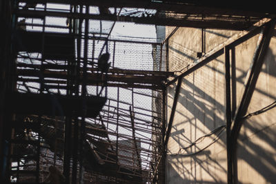 Under construction building against sky