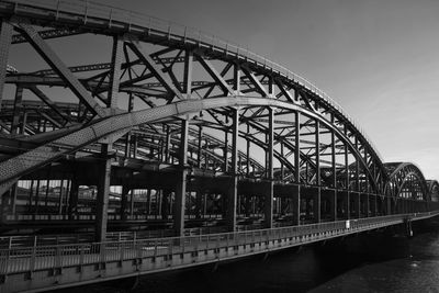 Bridge over river against sky