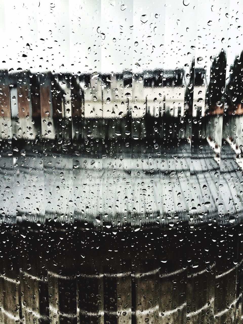 wet, drop, water, window, transparent, indoors, glass - material, rain, backgrounds, season, full frame, sky, focus on foreground, day, no people, purity