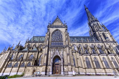 New cathedral of the immaculate conception, neuer dom, by day in linz, austria