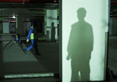 Full length of woman in bikini