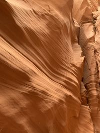 Full frame shot of rock formations