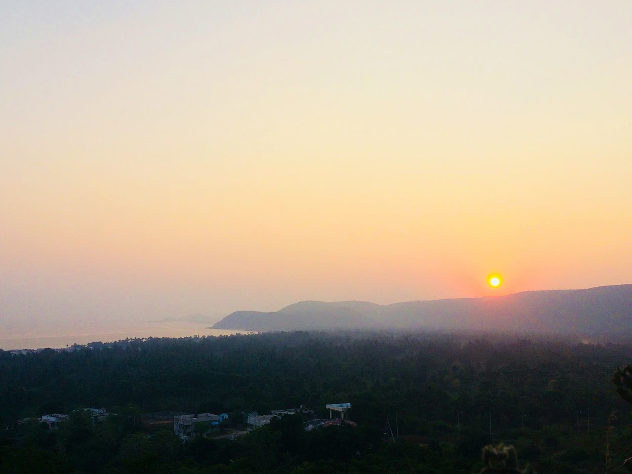 SCENIC VIEW OF SUNSET