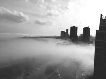 View of cityscape against sky