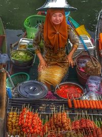 Woman in traditional clothing