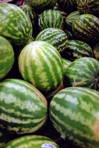 Full frame shot of fruits at market