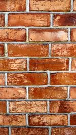 Full frame shot of brick wall