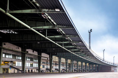 Low angle view of building against sky