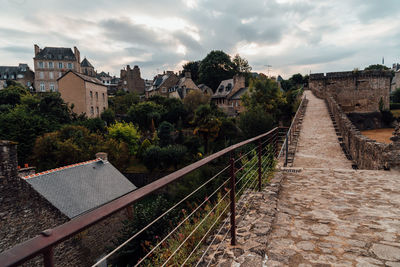 The medieval city of dinan in brittany