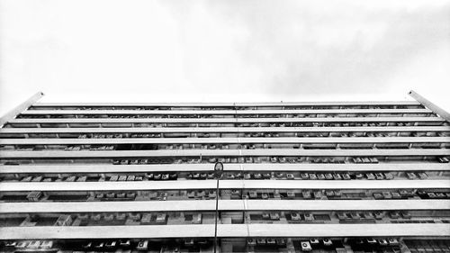 Low angle view of building against sky