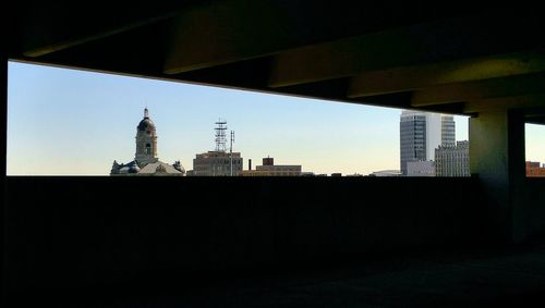 Low angle view of historical building