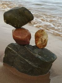 Stones in water