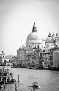 View of buildings at waterfront